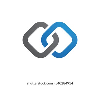 Business corporate abstract unity vector logo design template