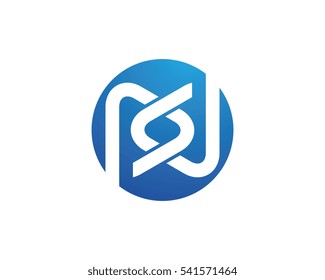 Business corporate abstract unity vector logo design template