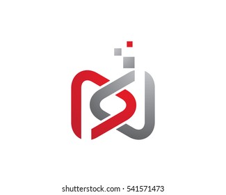 Business corporate abstract unity vector logo design template