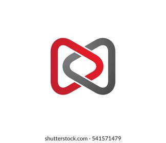 Business corporate abstract unity vector logo design template