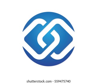 Business corporate abstract unity vector logo design template