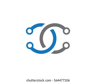 Business corporate abstract unity vector logo design template