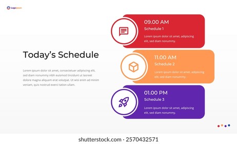 Business and Corporate Agenda or Schedule Template - Powered by Shutterstock - Get 15% off with code: PIKWIZARD15