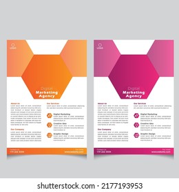 Business Corporate flyer design template