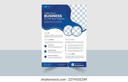 Business And Corporate Flyer Layout