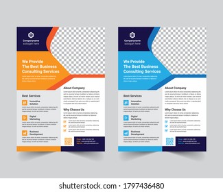 Business Corporate Flyer Template Design