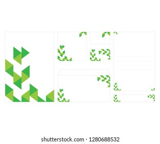 Business corporate identity office stationery