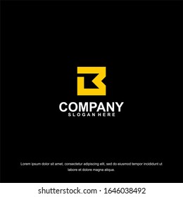 Business corporate letter B logo design template. Simple and clean flat design of letter B logo vector template. Letter B logo for business .