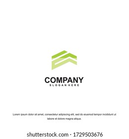 Business corporate letter E logo design template. Simple and clean flat design of letter E logo vector template. 
