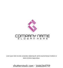 Business corporate letter G logo design template. Simple and clean flat design of letter  G logo vector template. Letter G logo for business