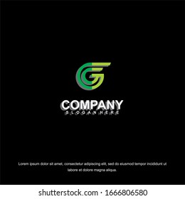 Business corporate letter G logo design template. Simple and clean flat design of letter  G logo vector template. Letter G logo for business