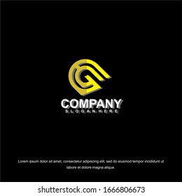 Business corporate letter G logo design template. Simple and clean flat design of letter  G logo vector template. Letter G logo for business