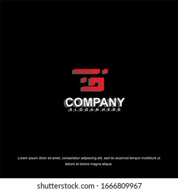 Business corporate letter G logo design template. Simple and clean flat design of letter  G logo vector template.