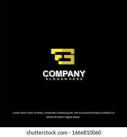Business corporate letter G logo design template. Simple and clean flat design of letter  G logo vector template.