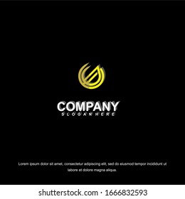 Business corporate letter G logo design template. Simple and clean flat design of letter  G logo vector template.