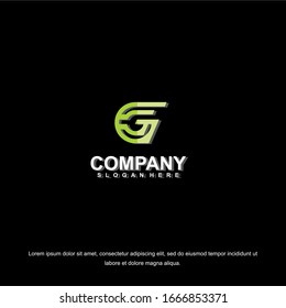 Business corporate letter G logo design template. Simple and clean flat design of letter  G logo vector template. Letter G logo for business