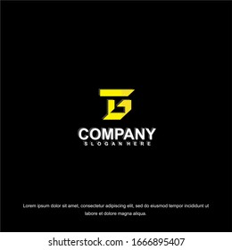 Business corporate letter G logo design template. Simple and clean flat design of letter  G logo vector template.