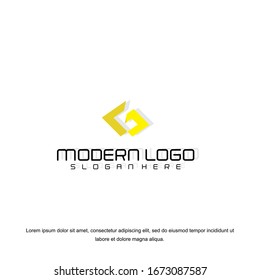Business corporate letter G logo design template. Simple and clean flat design of letter G logo vector template. Letter G logo for business