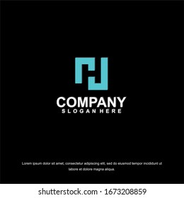 Business corporate letter H logo design template. Simple and clean flat design of letter H logo vector template. Letter H logo for business