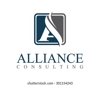 Business corporate letter A logo design vector. Colorful letter A logo vector template. Letter A logo for technology.