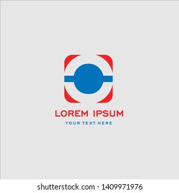 Business corporate letter O logo design vector. Simple and clean flat design of letter O logo vector template.