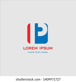 Business corporate letter P logo design vector. Simple and clean flat design of letter P logo vector template.