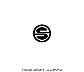 Business corporate letter S logo design vector

