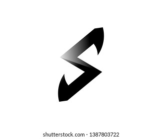 Business corporate letter S logo design vector

