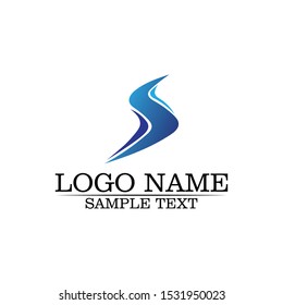 Business corporate letter S logo design vector