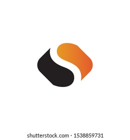 Business corporate letter S logo design vector