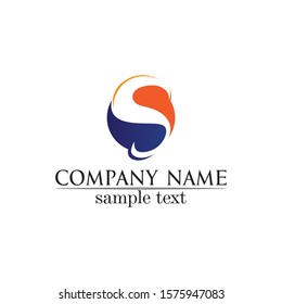 Business corporate letter S logo design vector