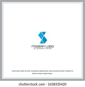 Business corporate letter S logo design template. Simple and clean flat design of letter S logo vector template. Letter S logo for business .