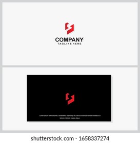 Business corporate letter S logo design template. Simple and clean flat design of letter S logo vector template. Letter S logo for business 