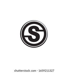 Business corporate letter S logo design vector