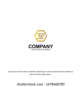 Business corporate letter S logo design template. Simple and clean flat design of letter S logo vector template. Letter S logo for business