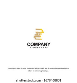 Business corporate letter S logo design template. Simple and clean flat design of letter S logo vector template. Letter S logo for business
