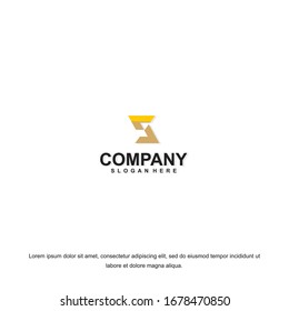 Business corporate letter S logo design template. Simple and clean flat design of letter S logo vector template. Letter S logo for business