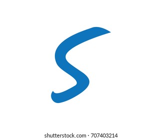 Business corporate letter S logo design vector
