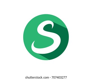 Business corporate letter S logo design vector
