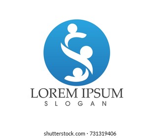 Business corporate letter S logo design vector
