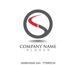 Business corporate letter S logos