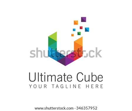 Business corporate letter V logo design vector. Colorful letter V logo vector template. Letter V logo for technology.