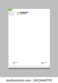 Business- und Corporate Letterhead-Vorlage