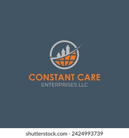 It is a business or corporate logo design. I use 2 separates fonts in this logo. These are Montserrat, Century Gothic