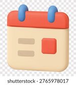 Business and Corporate Office Vector Icon Set | 3D icon set | calendar