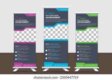 Business or Corporate Roll up Banner design