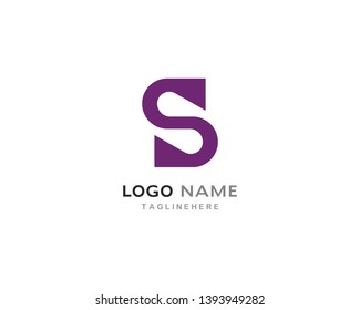 Business corporate S letter logo design vector