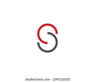 Business corporate S letter logo design vector