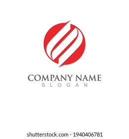 Business corporate S letter logo design vector
