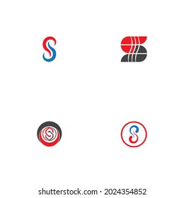 Business corporate S letter logo design vector